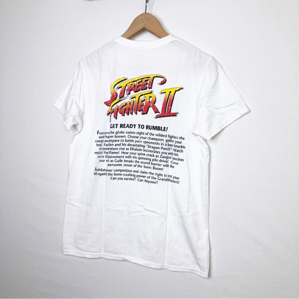 Street Fighter II Graphic Tee - White - Picture 5 of 8